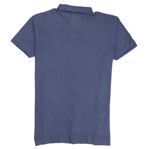 Ralph Lauren Men's Blue Cotton Polo Shirt XL Short Sleeve