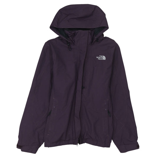 The North Face Womens Purple Waterproof Hooded Rain Jacket M