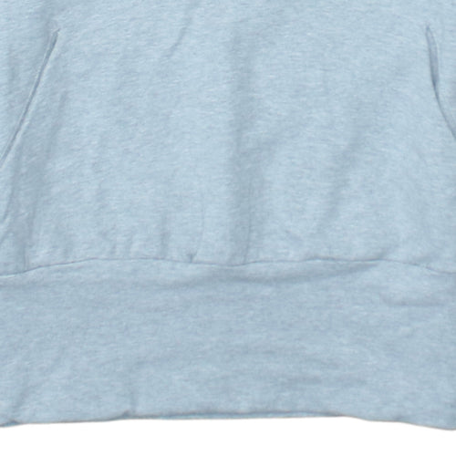 Adidas Women’s Light Grey Hooded Pullover Hoodie Size S