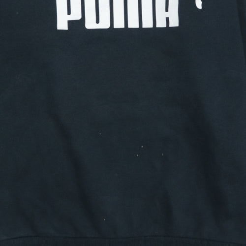 Puma Men's Black XL Crew Neck Pullover Sweatshirt