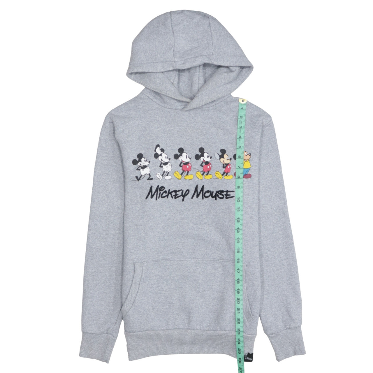 Disney Pull & Bear Women Grey Mickey Mouse Pullover Hoodie Size S