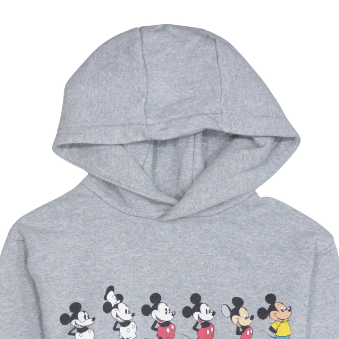 Disney Pull & Bear Women Grey Mickey Mouse Pullover Hoodie Size S