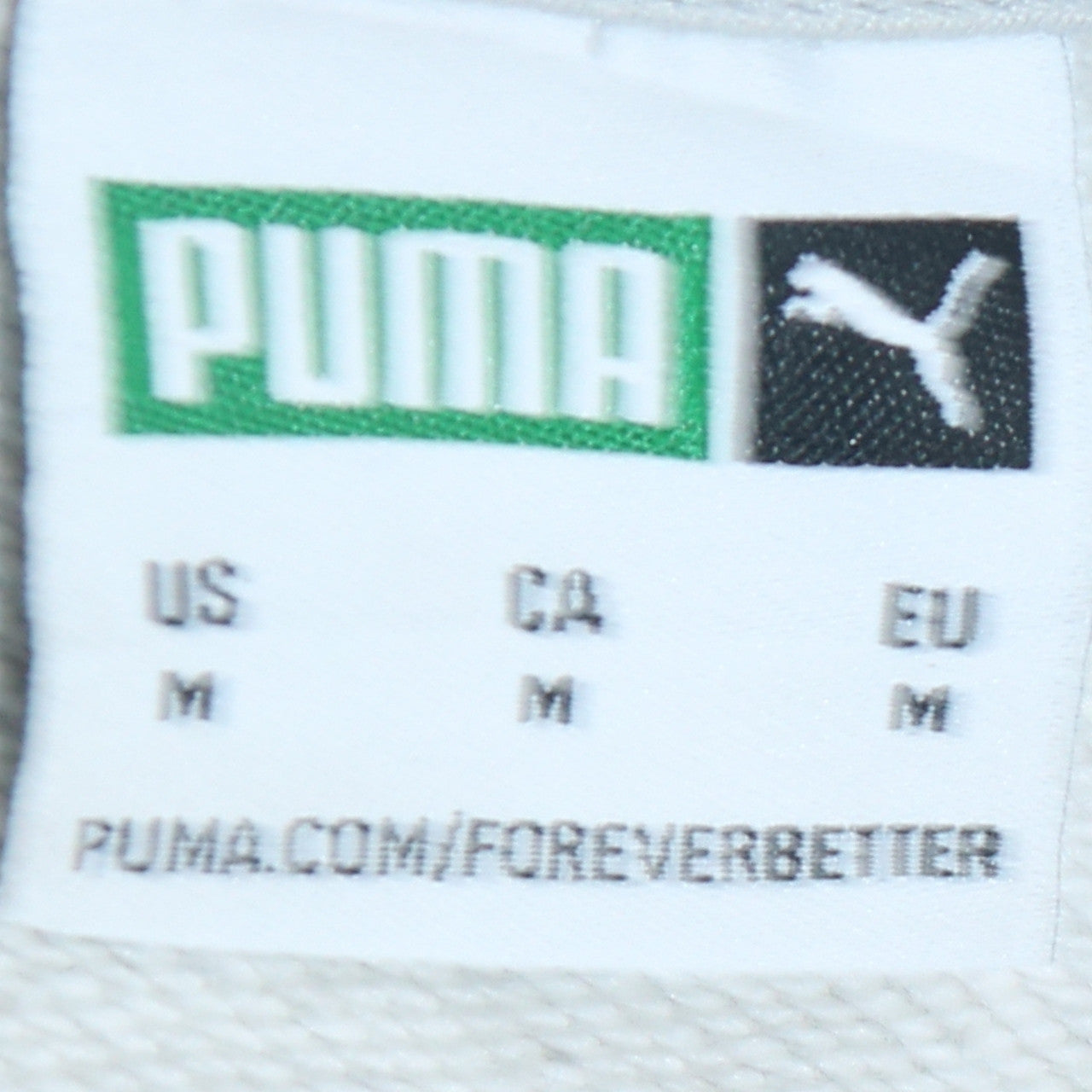 Puma Men's Grey Pullover Hoodie Size M Regular Fit Sportswear