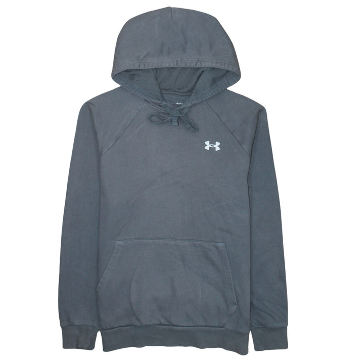 Under Armour Men's Grey Pullover Hoodie Small Loose Fit Sportswear