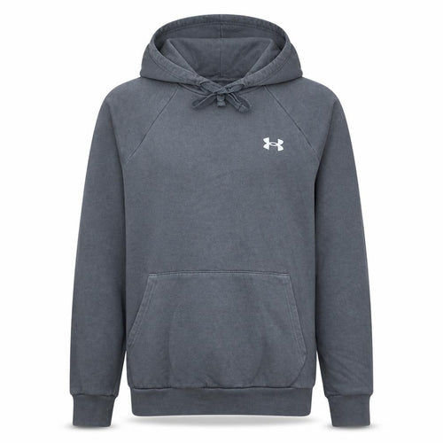 Under Armour Men's Grey Pullover Hoodie Small Loose Fit Sportswear