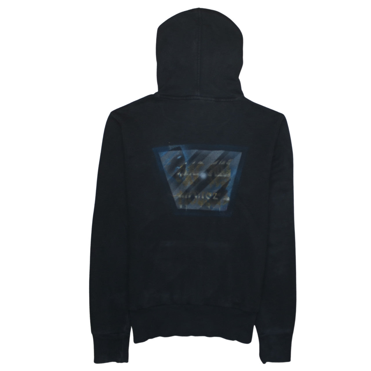 Puma Boys Black Pullover Hoodie 16 Years Logo Graphic Cotton Sweatshirt