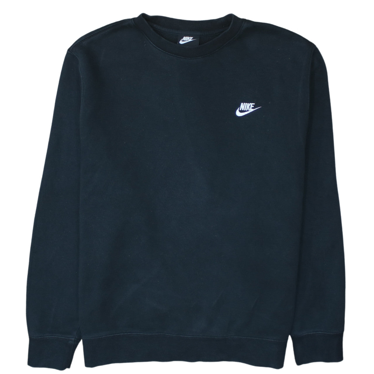 Nike Men's Black L Pullover Crew Neck Fleece Sweatshirt