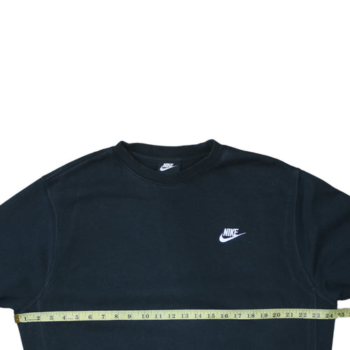 Nike Men's Black L Pullover Crew Neck Fleece Sweatshirt