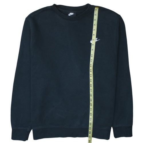 Nike Men's Black L Pullover Crew Neck Fleece Sweatshirt