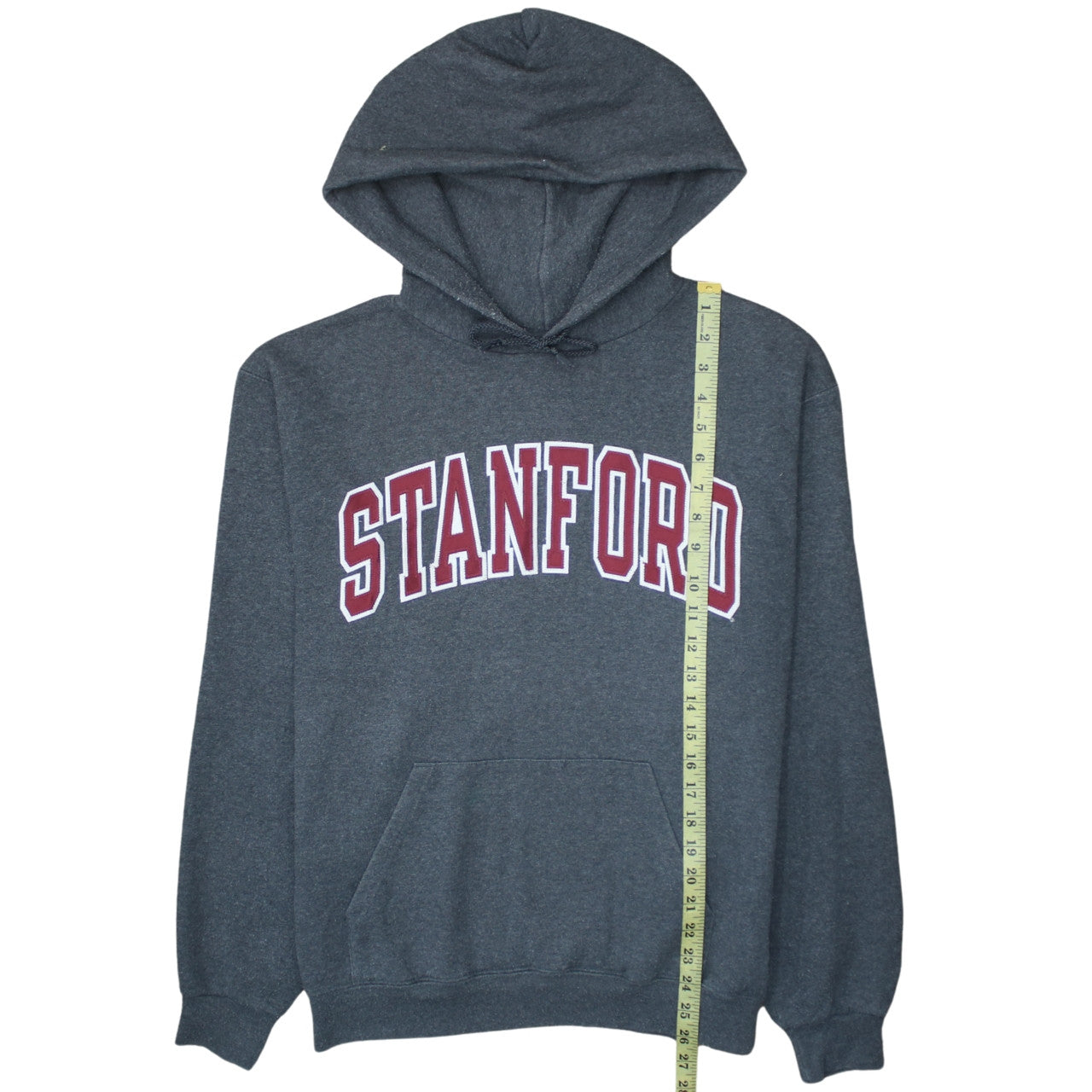 Champion Men's Grey Stanford Pullover Hoodie Size M
