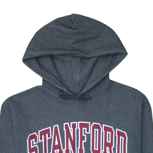 Champion Men's Grey Stanford Pullover Hoodie Size M