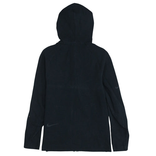 Nike Men's Black Full Zip Hoodie XS - Lightweight Sportswear