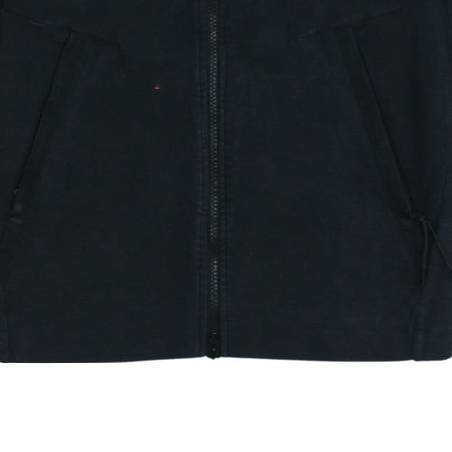 Nike Men's Black Full Zip Hoodie XS - Lightweight Sportswear