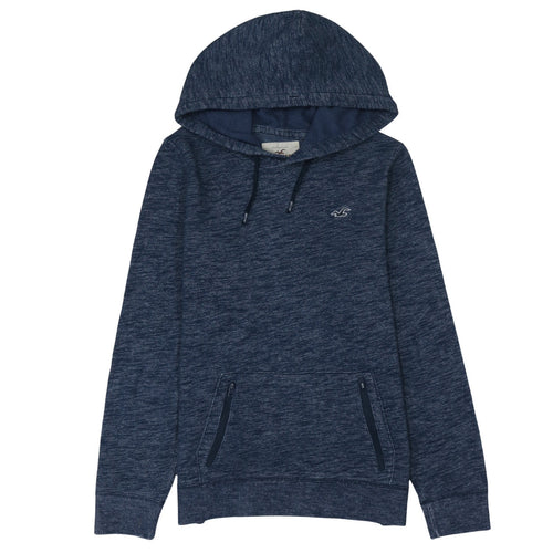 Hollister Womens Blue Pullover Hoodie S - Hooded Sweatshirt