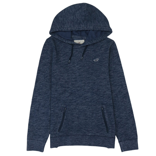 Hollister Womens Blue Pullover Hoodie S - Hooded Sweatshirt