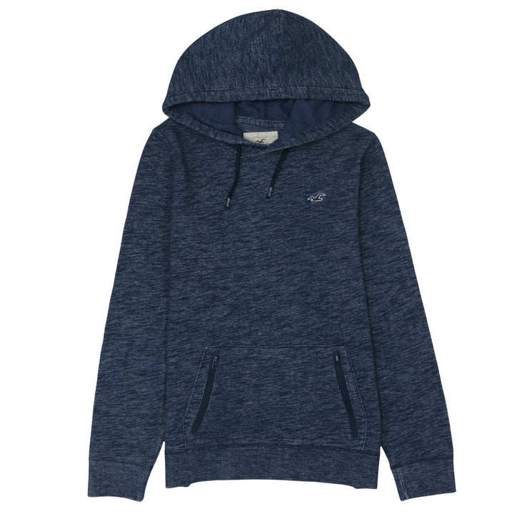 Hollister Womens Blue Pullover Hoodie S - Hooded Sweatshirt