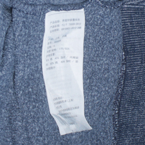 Hollister Womens Blue Pullover Hoodie S - Hooded Sweatshirt