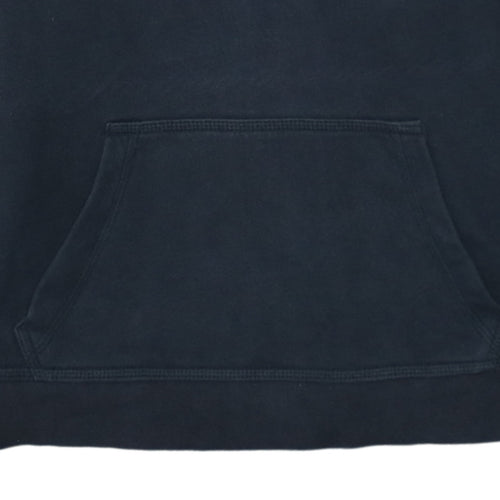 Nike Boys Black Pullover Hoodie 12-13 Years Fleece Lined Sweatshirt