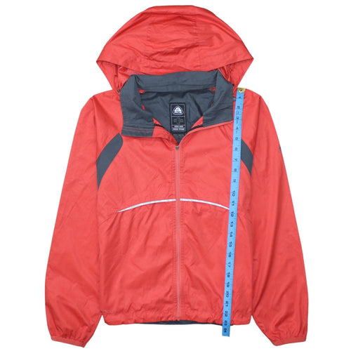 Nike ACG Boys Red Windbreaker Jacket Hooded Waterproof 12 Years
