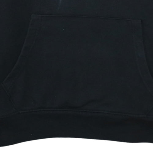 Levi's Women's Black Pullover Hoodie Small Logo Graphic Cotton Blend