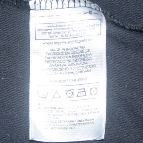 Adidas Men's Black Short Sleeve Sports T-Shirt Size M