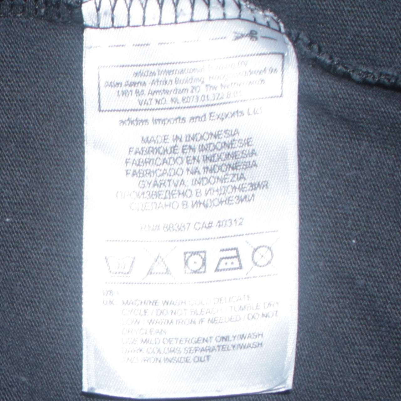 Adidas Men's Black Short Sleeve Sports T-Shirt Size M