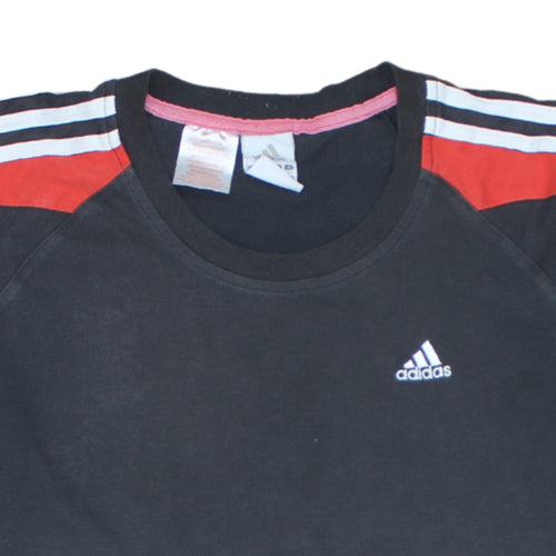 Adidas Men's Black Short Sleeve Sports T-Shirt Size M