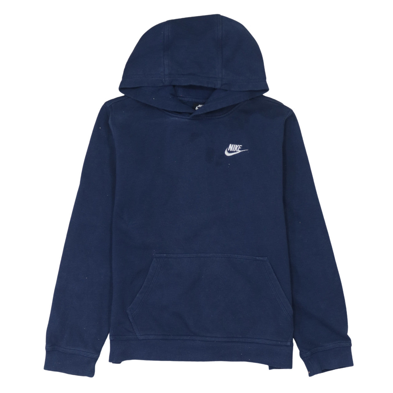 Nike Boys Navy Pullover Hoodie XL (158-170cm) Fleece Sweatshirt