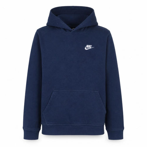 Nike Boys Navy Pullover Hoodie XL (158-170cm) Fleece Sweatshirt