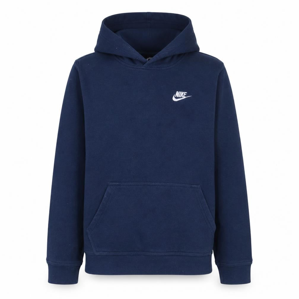 Nike Boys Navy Pullover Hoodie XL (158-170cm) Fleece Sweatshirt