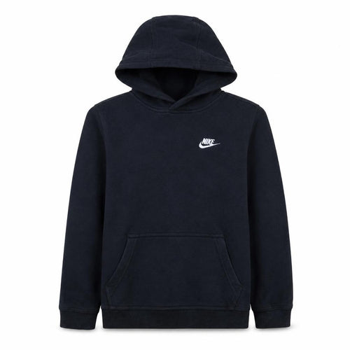 Nike Boys Black XL Pullover Hoodie Fleece Sweatshirt with Logo