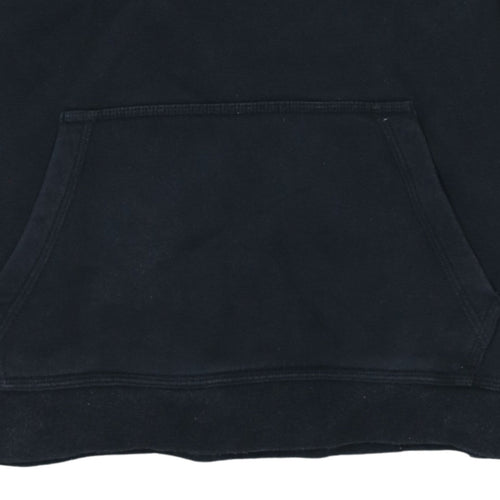 Nike Boys Black XL Pullover Hoodie Fleece Sweatshirt with Logo