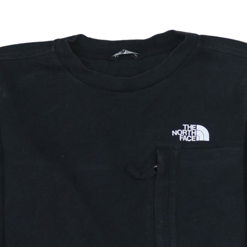 The North Face Boys Black XL Pullover Sweatshirt Long Sleeve Logo