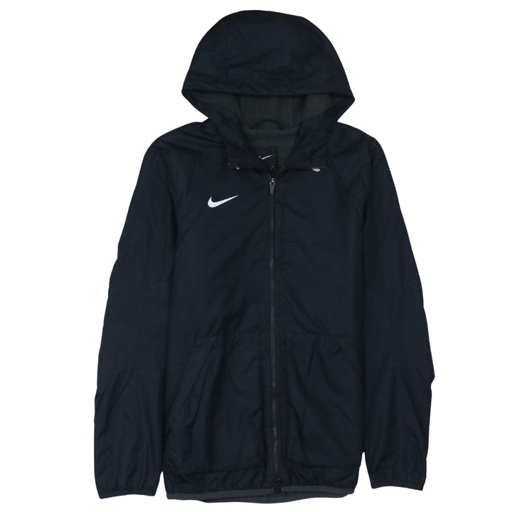 Nike Men’s Black Hooded Windbreaker Jacket S Sports Casual
