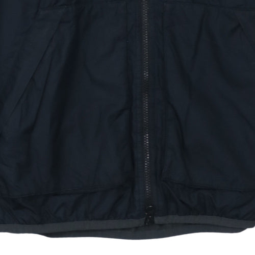 Nike Men’s Black Hooded Windbreaker Jacket S Sports Casual