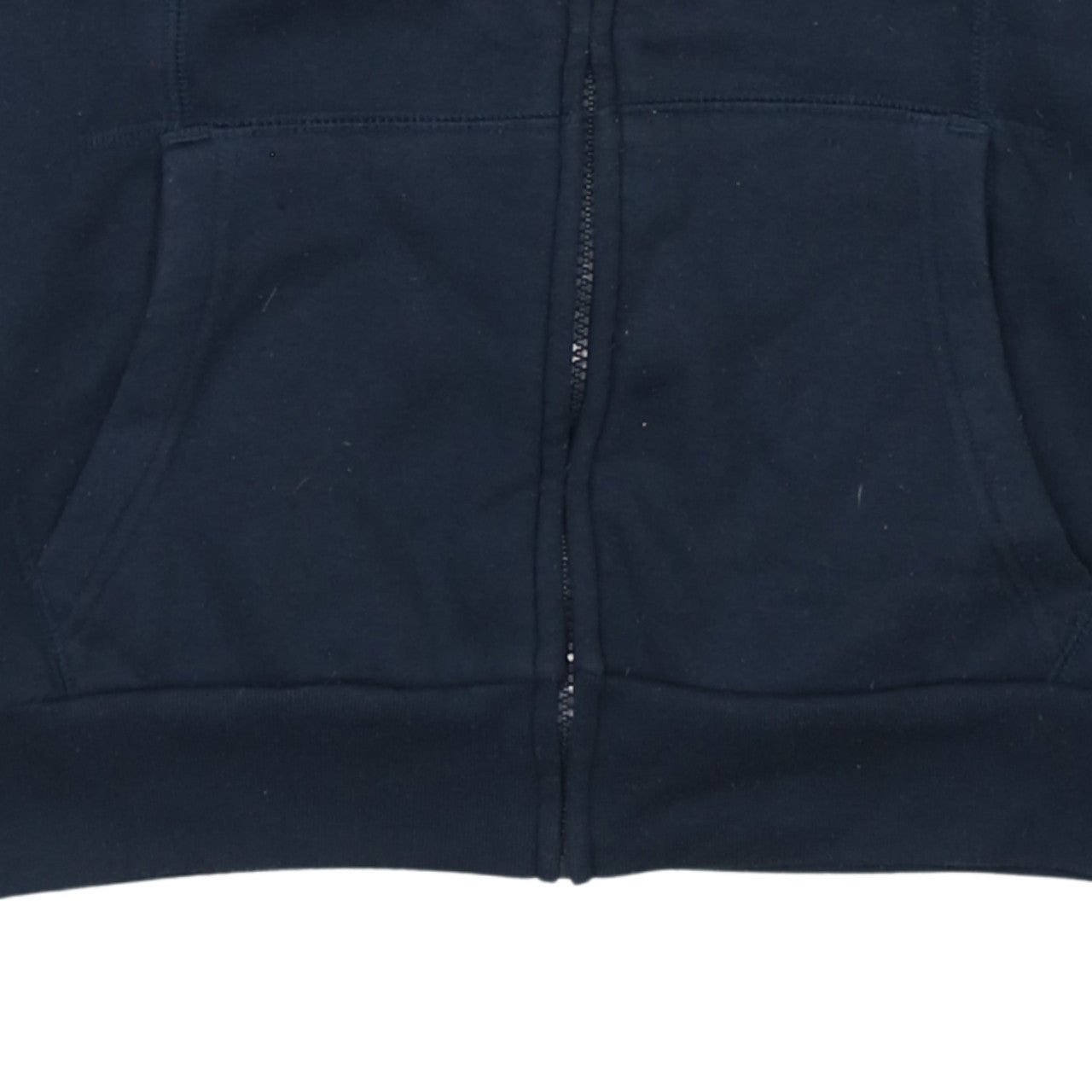 Slazenger Boys Blue Full Zip Hoodie 13 Years Cotton Fleece Sportswear