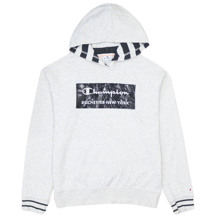 Champion Boys Grey 2XL Pullover Hoodie Rochester New York Graphic