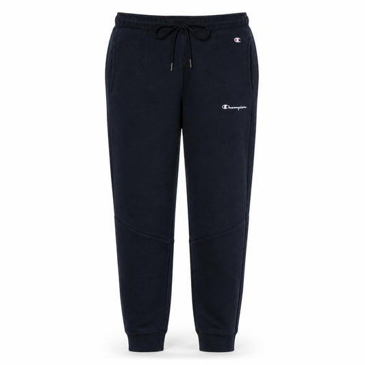 Front view of Champion Men's Black XS Jogger Sweatpants Fleece Tapered Fit