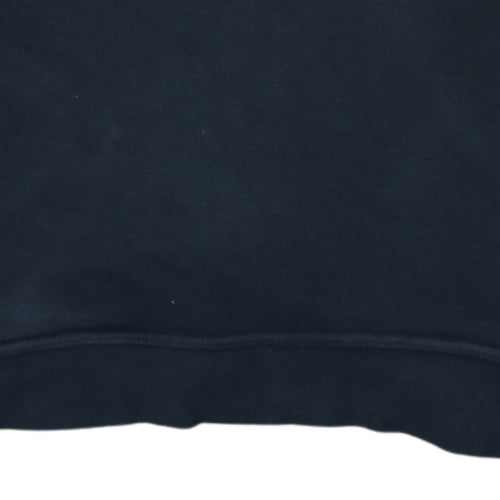 Nike Women's Black Pullover Hoodie Small Cotton Blend Sweatshirt