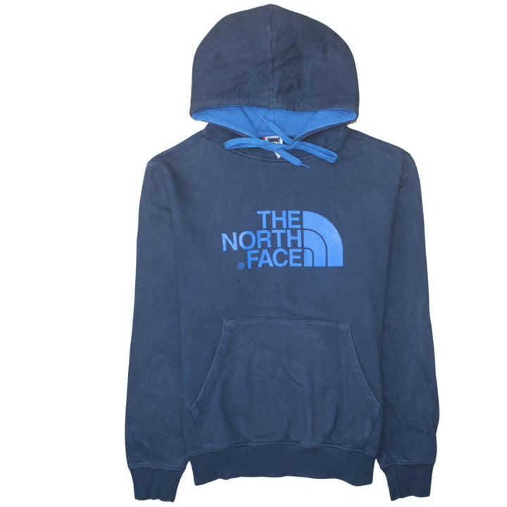 The North Face Mens Blue Pullover Hoodie M Graphic Outdoor Sweatshirt