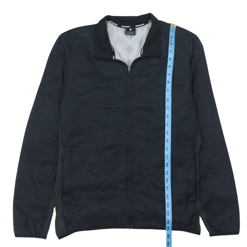 Nike Men's Black Large Aerolayer Running Track Jacket