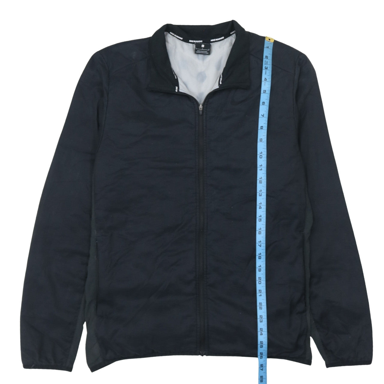 Nike Men's Black Large Aerolayer Running Track Jacket