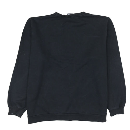 Puma Men's Black 2XL Pullover Crew Neck Fleece Sweatshirt
