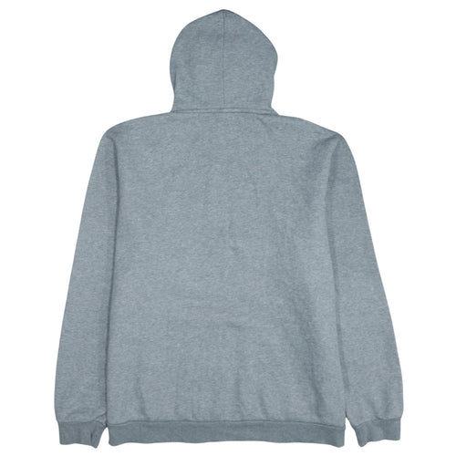 Puma Men's Grey XL Pullover Hoodie with Logo Print