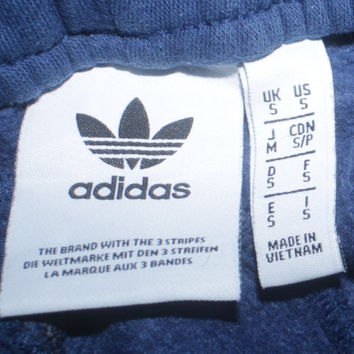 Adidas Mens Blue Slim Sweatpants Joggers Size S with Stripes