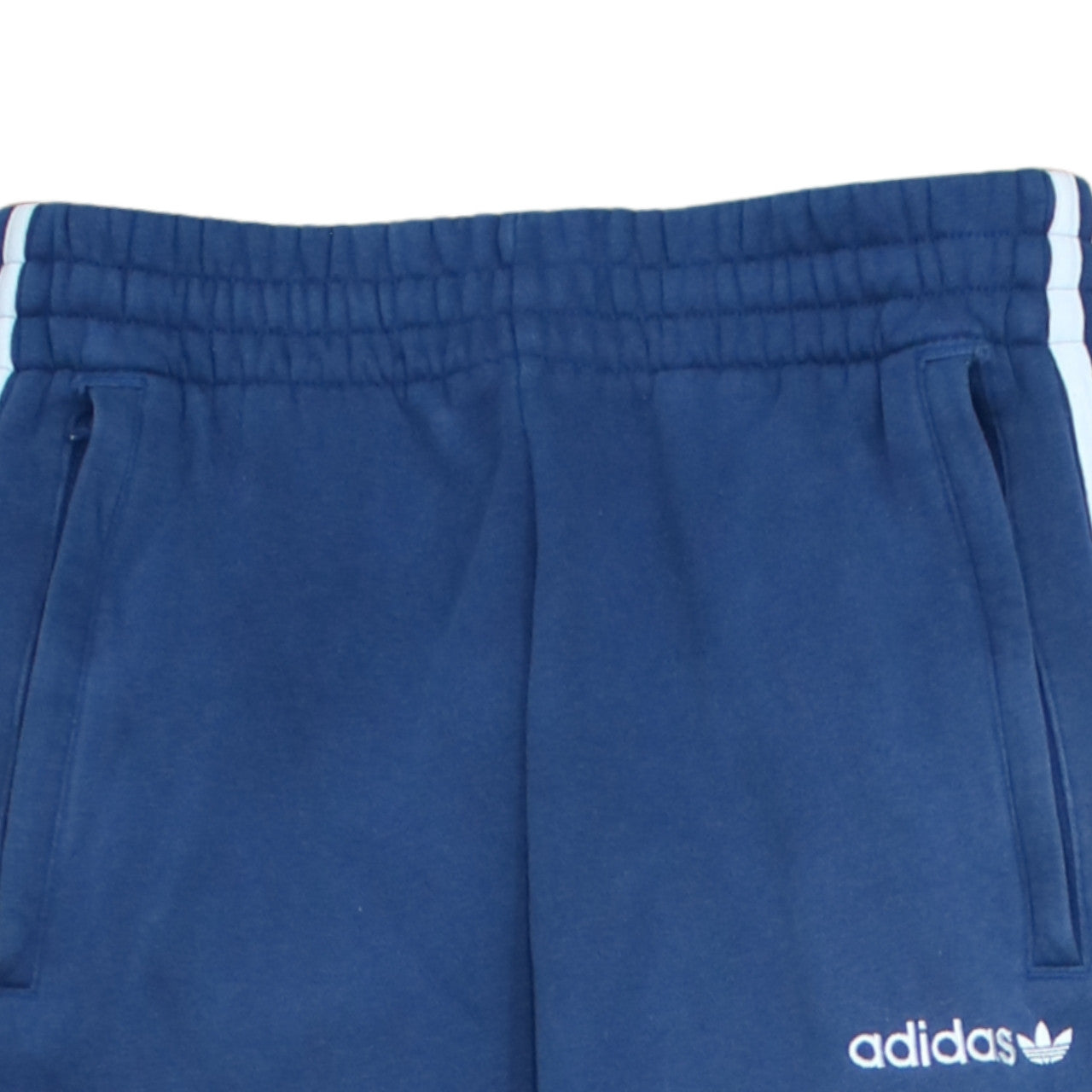Adidas Mens Blue Slim Sweatpants Joggers Size S with Stripes