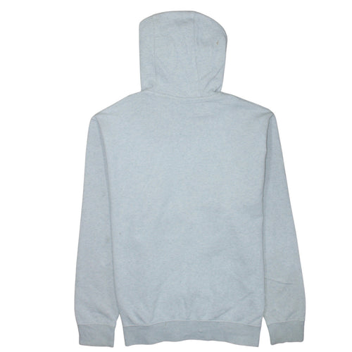 Nike Men’s Grey Pullover Hoodie L Logo Fleece Sportswear