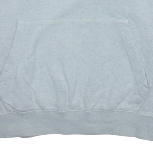 Nike Men’s Grey Pullover Hoodie L Logo Fleece Sportswear