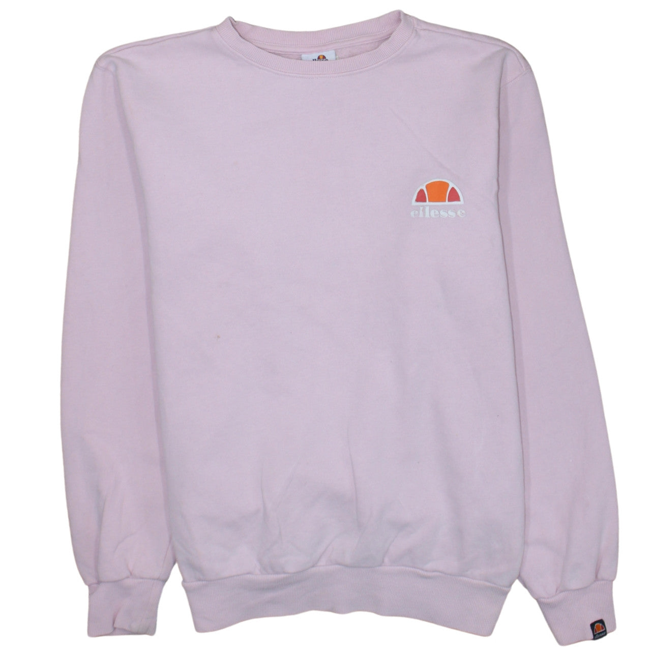 Ellesse Womens Pink Crew Neck Pullover Sweatshirt Size 12
