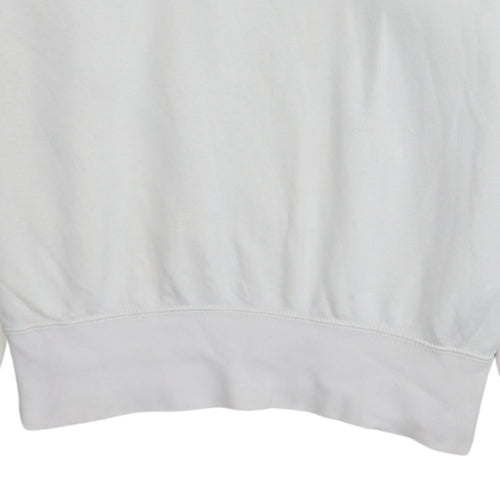 Nike Women's Ivory Pullover Hoodie Small Cotton Blend Sweatshirt